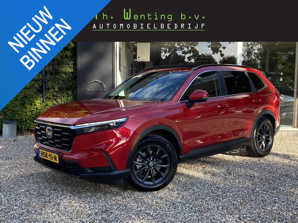 Honda CR-V 2.0 e:HEV Elegance | Panoramadak | Stoelverwarming | Adaptieve Cruise Control | Stuurwielverwarming | Achteruitrijcamera | Trekhaak | Apple Carplay/Android Auto |