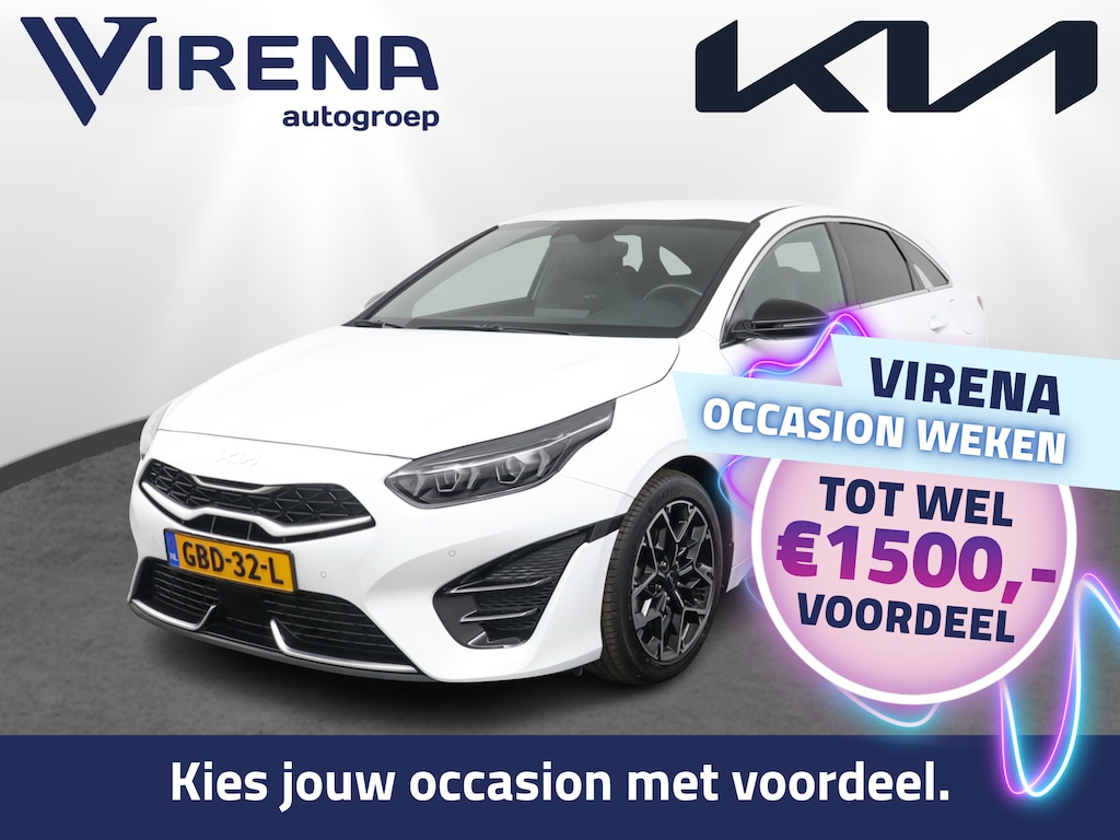 Kia ProCeed 1.5 T-GDi GT-Line Automaat - Apple Carplay/Android Auto - Cruise Control - Dodehoekdetectie - Navigatie - Stuur/Stoelverwarming - Fabrieksgarantie tot 06-2031