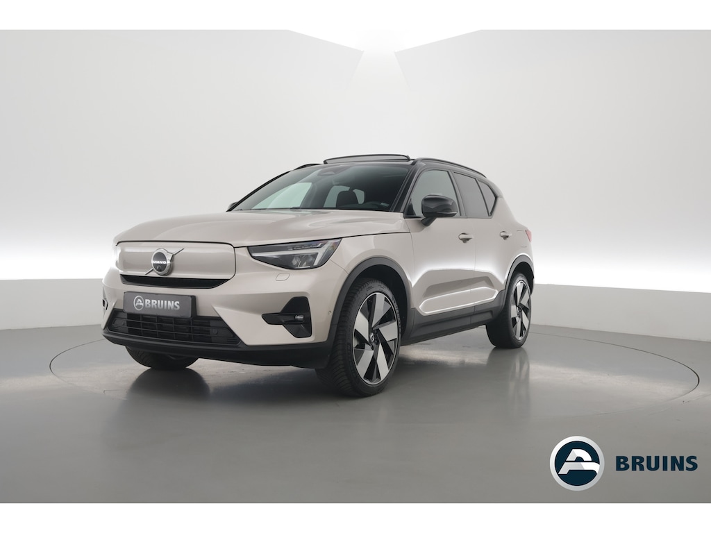 Volvo XC40 Recharge Twin 408PK Ultimate | Pano-dak | Trekhaak | 360 camera |Stoel + stuurverw. | Warmtepomp |