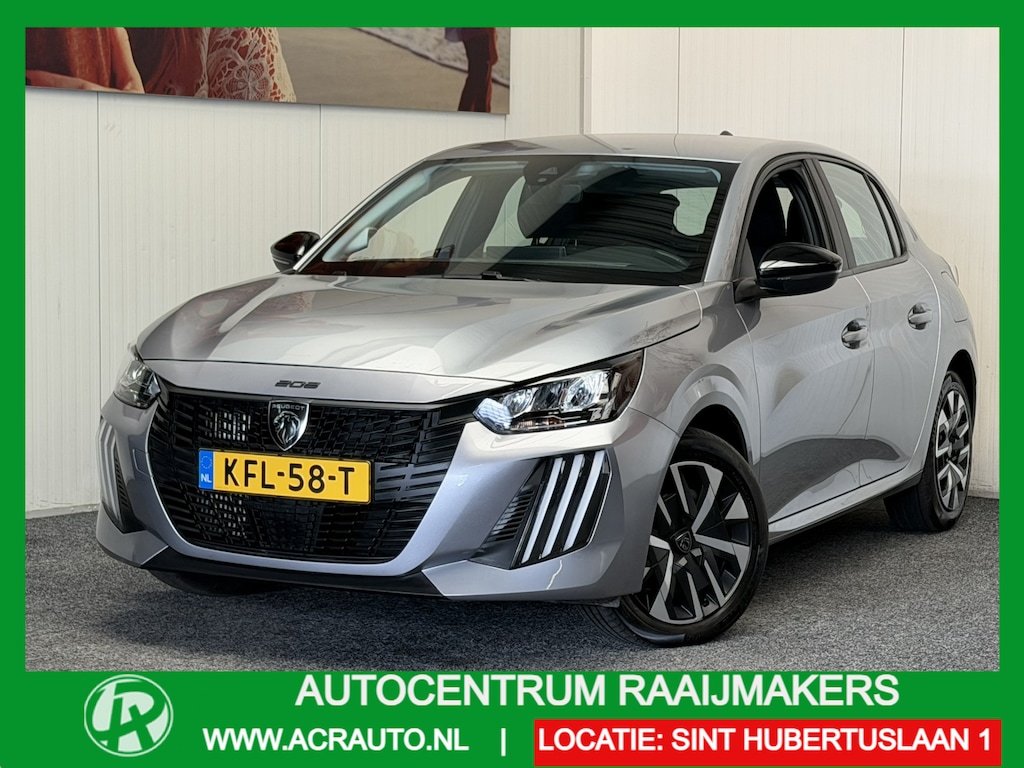 Peugeot 208 1.2 STYLE 100PK MODEL 2025 NAVIGATIE CRUISE CONTROL APPLE CARPLAY/ANDROID AIRCO  BLUETOOTH TELEFOON RIJSTROOKSENSOREN PDC ZEER MOOI !!