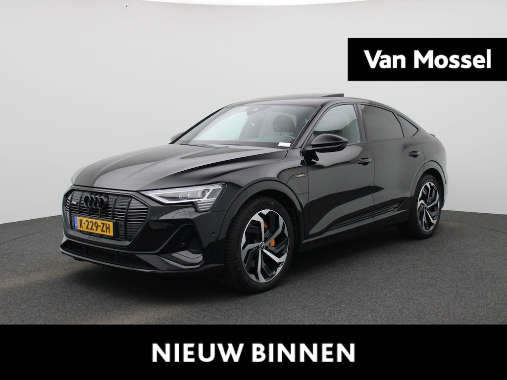 Audi e-tron Sportback 55 quattro S edition 95 kWh | TREKHAAK | PANORAMADAK | MEMORY STOELEN ELEKTRISCH | ELEK.KOFFERBAK | STOELVERWARMING | ADAPTIEF CRUISECONTROL | CAMERA | LEDER | APPLE CARPLAY / ANDROID AUTO |