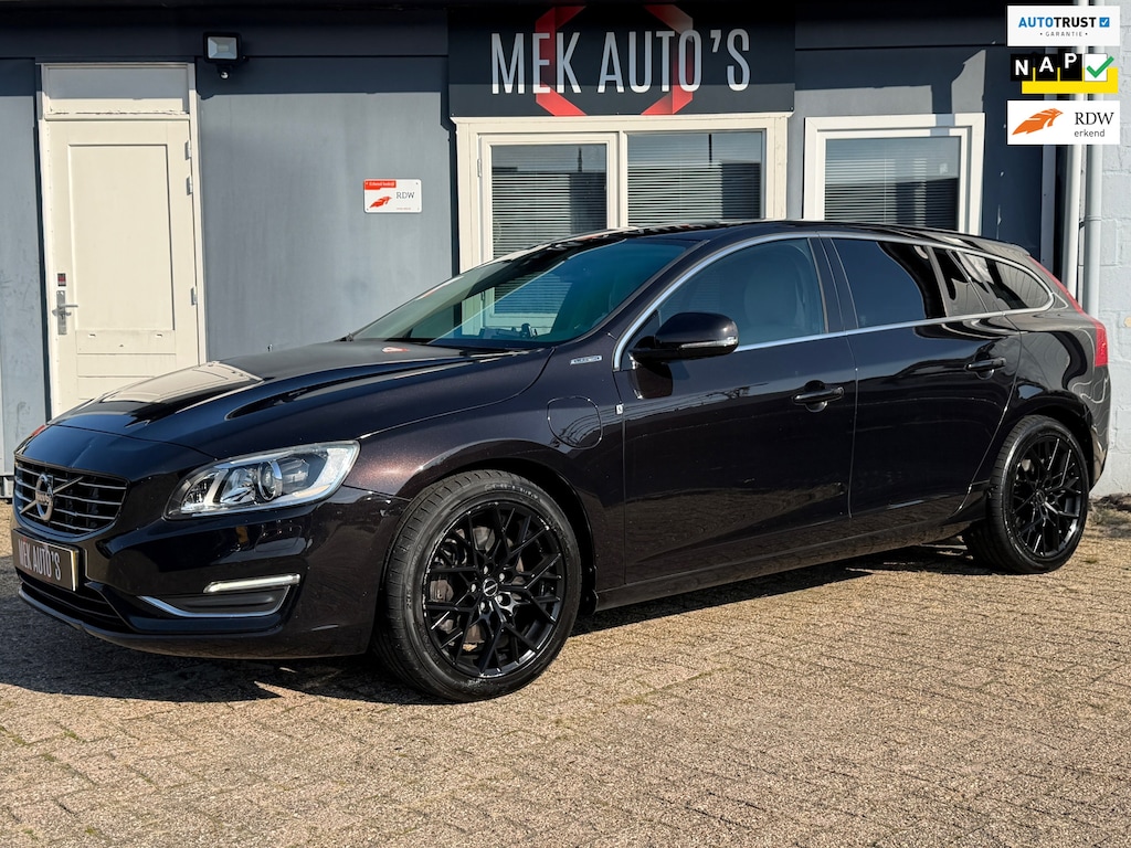 Volvo V60 2.4 D6 AWD Plug-In Hybrid Summum|Pano|Memory|H&K