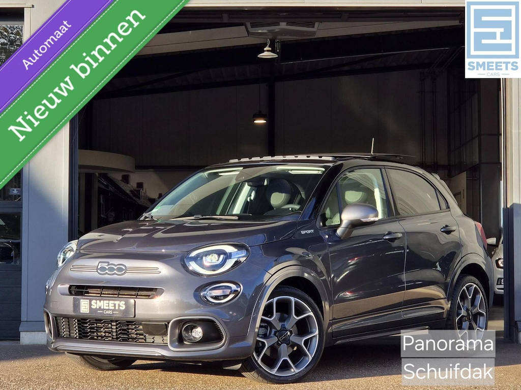 Fiat 500X 1.5 Hybrid Sport Automaat |Pano|LED|Nav|HLeer|Cam