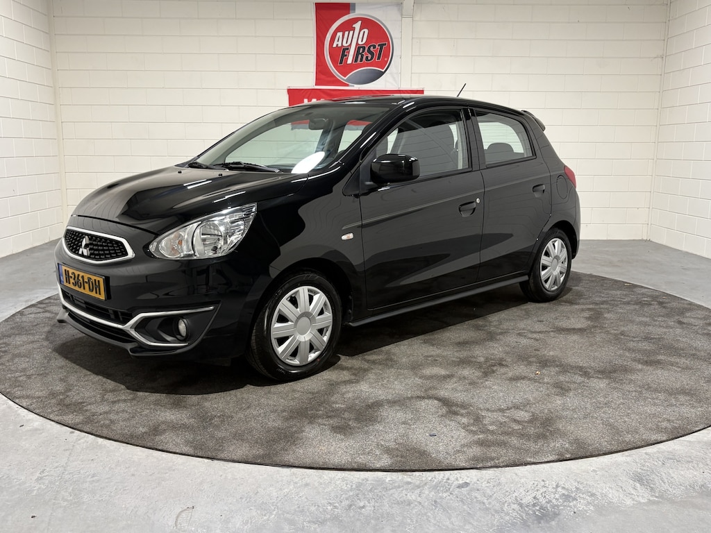 Mitsubishi Space Star 1.0 Cool+, NL auto, 2e eigenaar, Airco, Afneembare trekhaak, Isofix, Prijs incl nieuwe apk, beurt en 3 maanden garantie