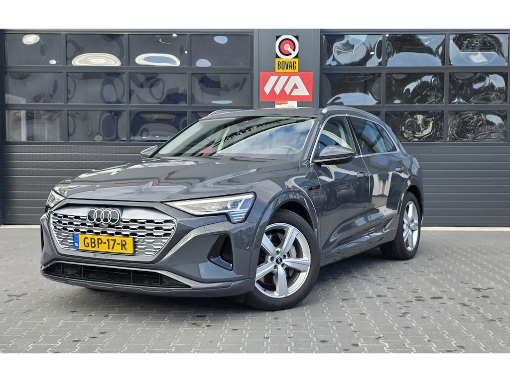 Audi Q8 e-tron 55 quattro Advanced Edition 115 kWh | LEDER | STOELVERWARMING | CAMERA