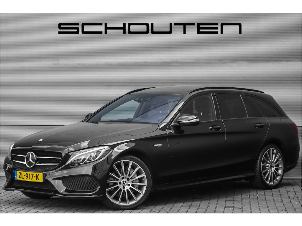 Mercedes-Benz C-klasse Estate 400 4MATIC AMG Airmatic Pano ACC Burmester HUD