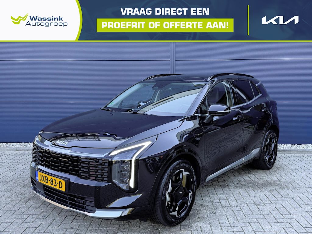 Kia Sportage 1.6 T-GDi Hybrid DynamicPlusLine Navigatie | Apple Carplay/ Android Auto | Stoel/Stuur Verwarming | Lage KM stand!