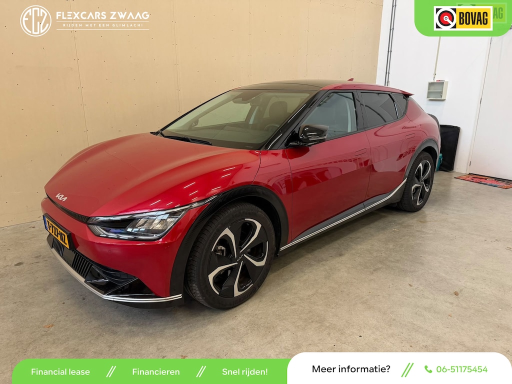Kia EV6 Plus Advanced 77.4 kWh - Automaat - Navi - Panodak - Leder - Org.NL