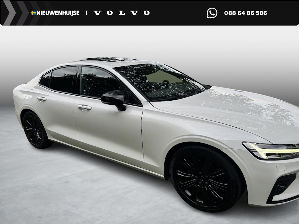 Volvo S60 2.0 B4 R-Design | Head-up Display | Harman Kardon Audio | Panoramadak | Achteruitrijcamera | LED Koplampen Adaptief | Keyless Entry | Elektrisch Verstelbare Voorstoelen | Cruise Control Adaptief | BLIS | Navigatie | Apple Carplay | Android Auto