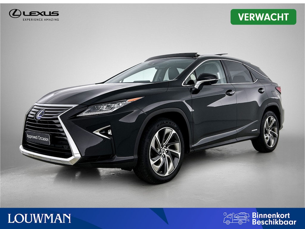 Lexus RX 450h 4WD President Line | Mark Levinson | 360 Camera | Schuif/kantel Panoramadak | Leder | Memory Seat | Stoel+stuurverwarming | Blind Spot Monitor | Head-Up Display |