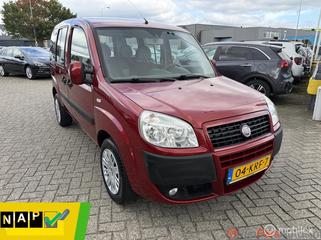 Fiat Doblò 1.4 Dynamic,Airco,Trekhaak,6-deurs,NAP!