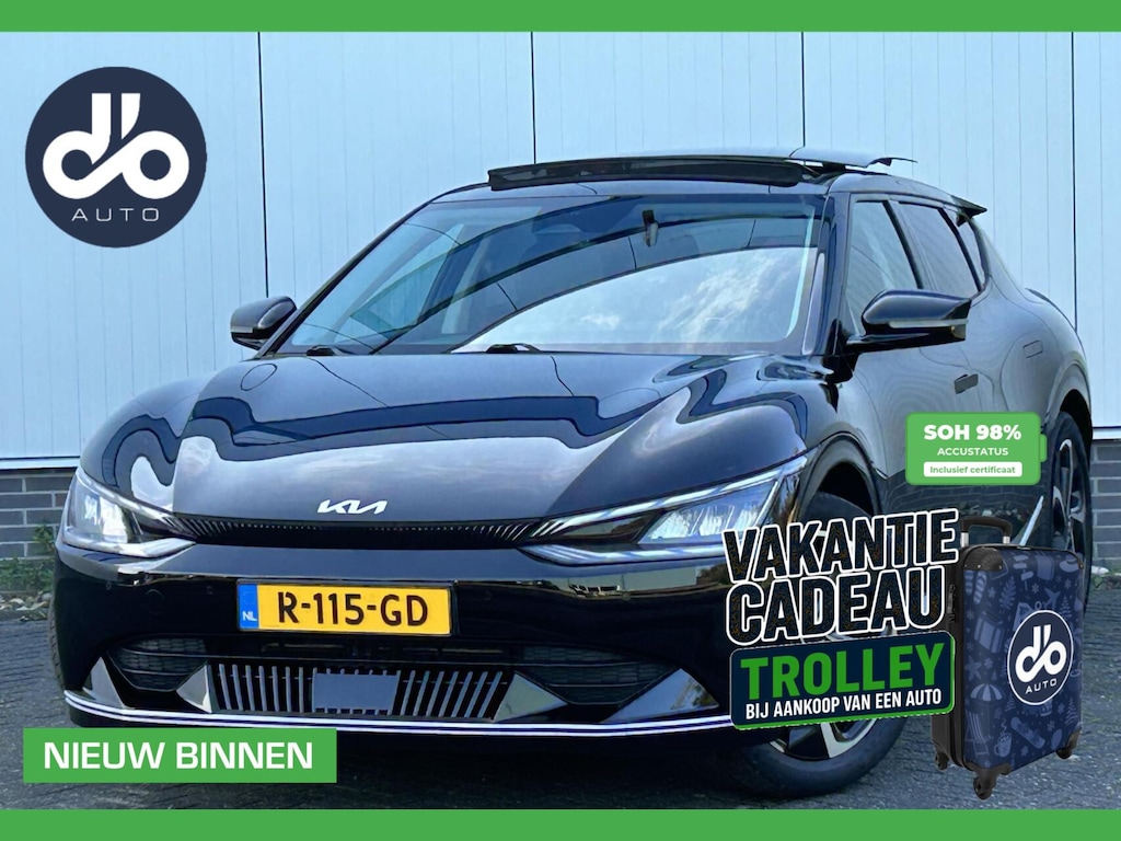 Kia EV6 Plus Advanced 77.4 kWh SOH 98% I OPEN DAK I LEER I ORG.NL + NAP
