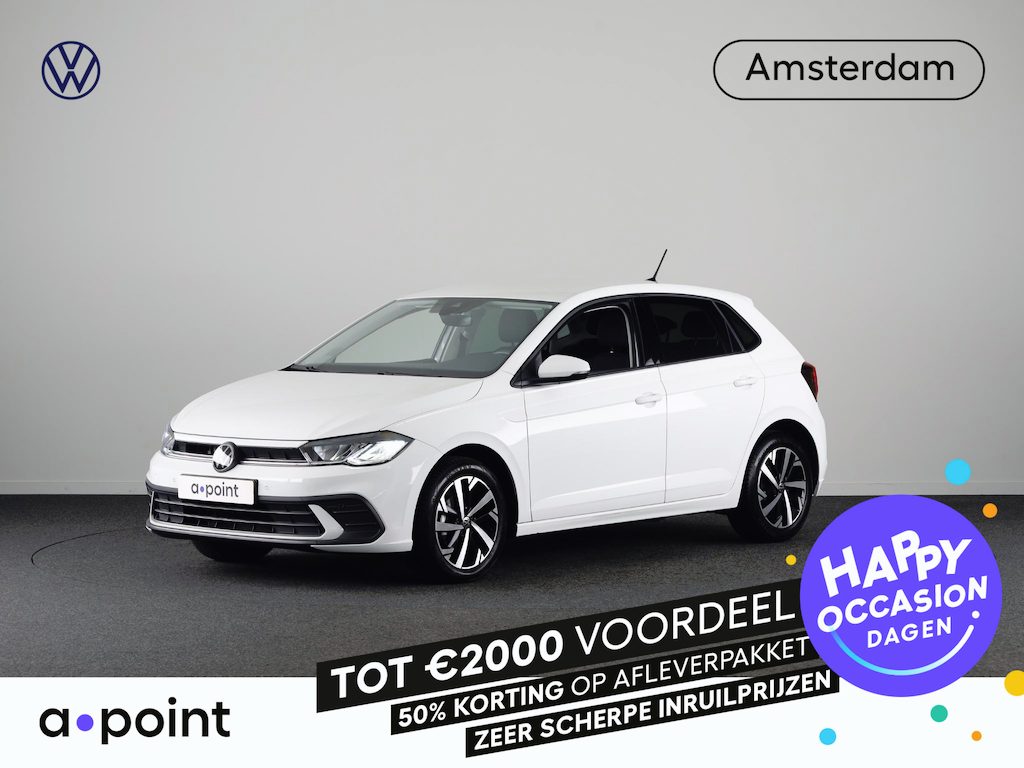 Volkswagen Polo 1.0 TSI Life Business 95 pk | Navigatie | Parkeersensoren | Achteruitrijcamera | Adaptieve cruise control | Stoelverwarming |