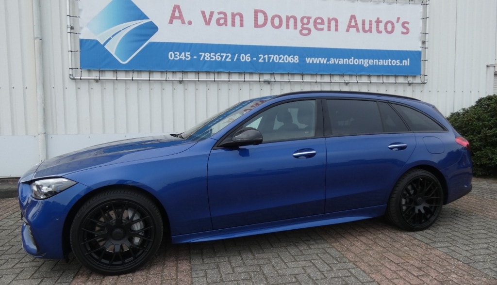 Mercedes-Benz C-klasse 300 E AMG LINE,Navi,Trhaak,360,Led,Dodehoek,