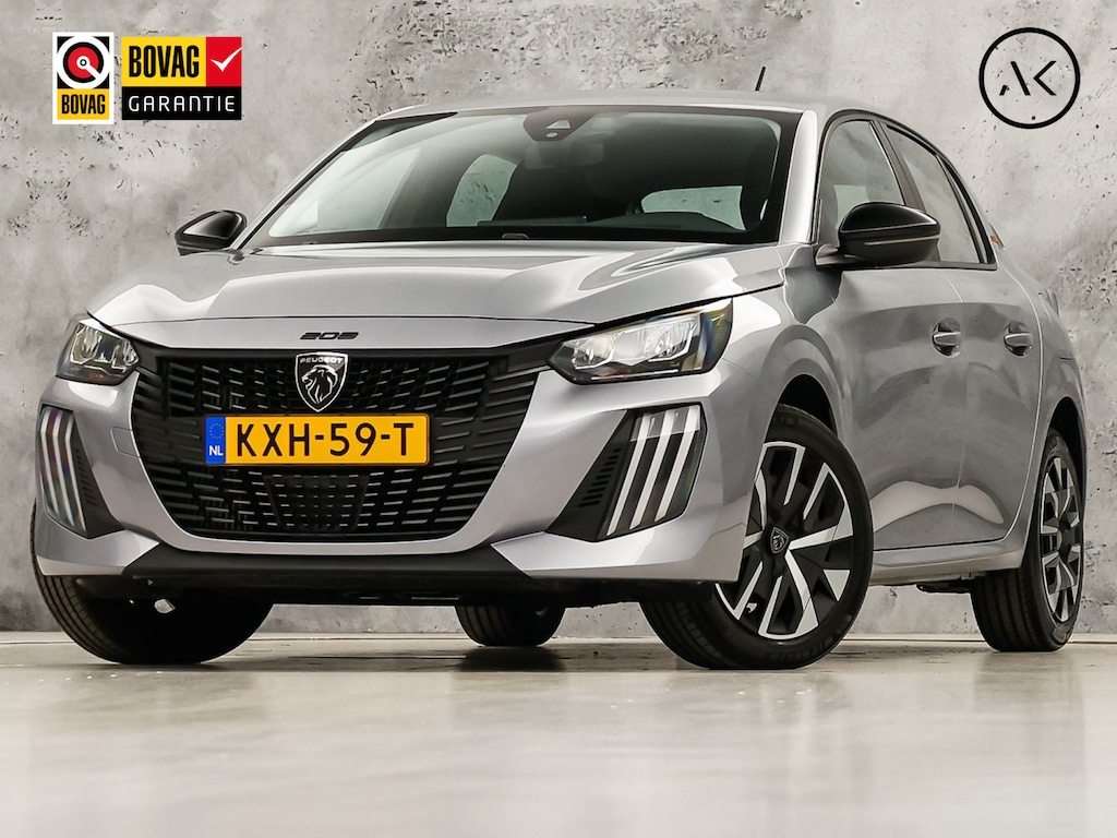 Peugeot 208 1.2 Hybrid 110 e-DCS6 Sport Style Automaat (APPLE CARPLAY, GROOT NAVI, PARKEERSENSOREN, SPORTSTOELEN, CRUISE, LANE ASSIST, NIEUWSTAAT)