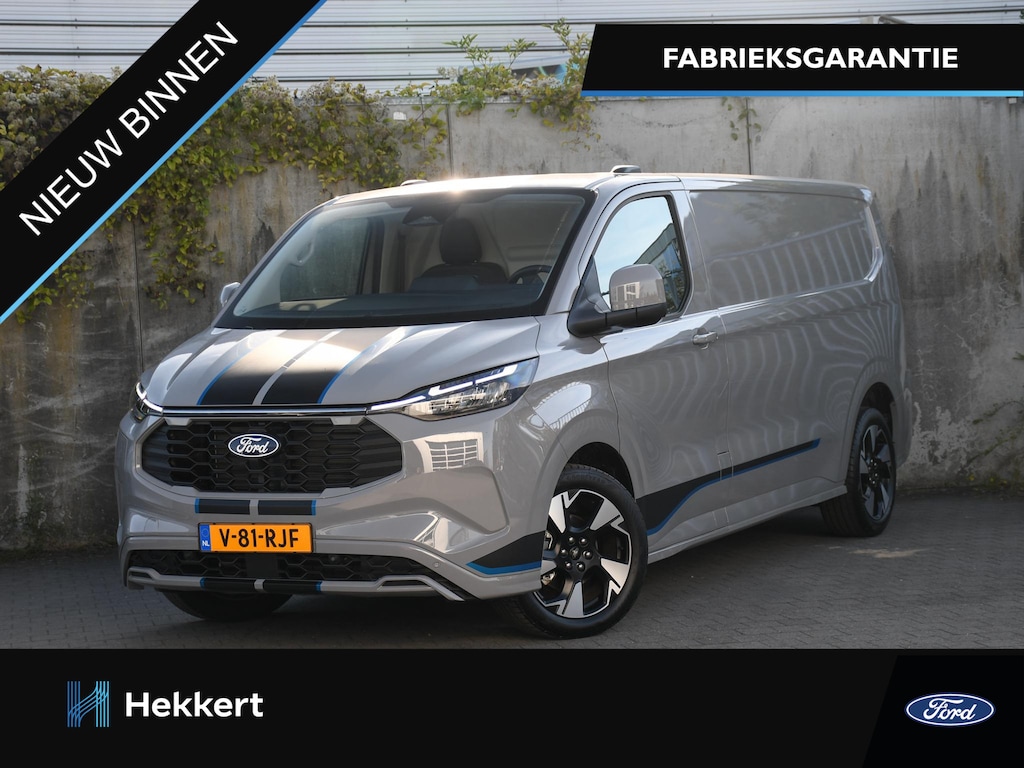 Ford Transit Custom 320 Sport L2H1 Plug in-Hybrid 233pk Automaat 19''LM | DODE HOEK | PDC + CAM. | ADAPT. CC | WINTER PACK