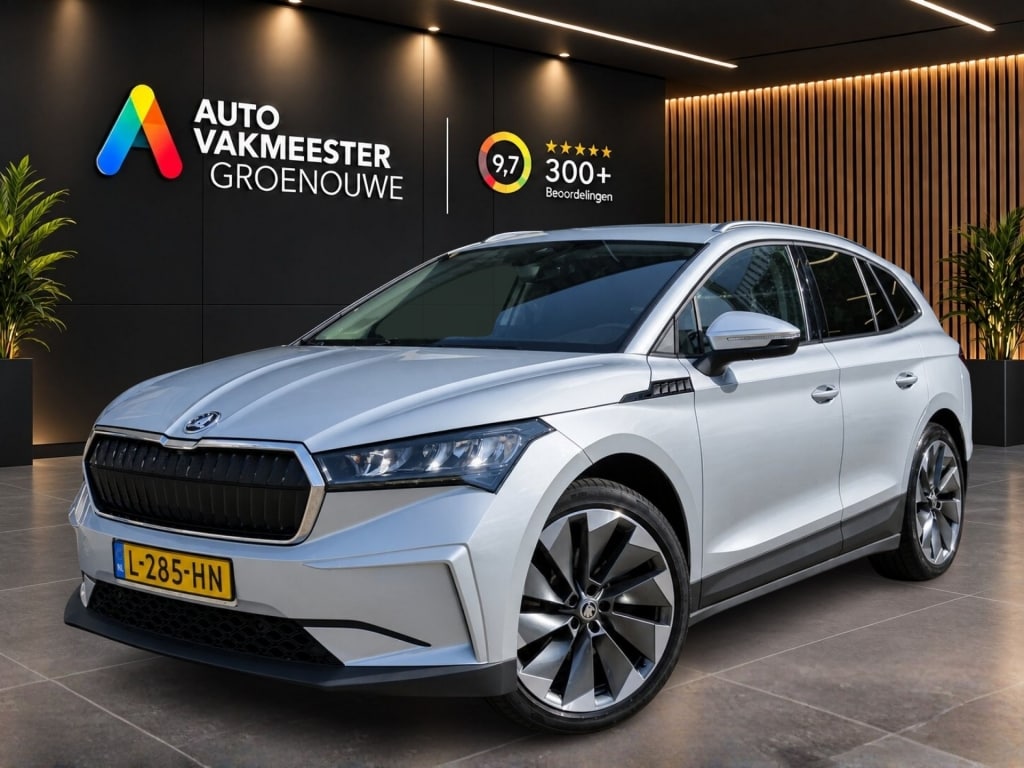 Skoda Enyaq 60 FIRST EDT. / soh 94% / Leder / Pano / 21 Inch / Stoelverw. / BOVAG garantie