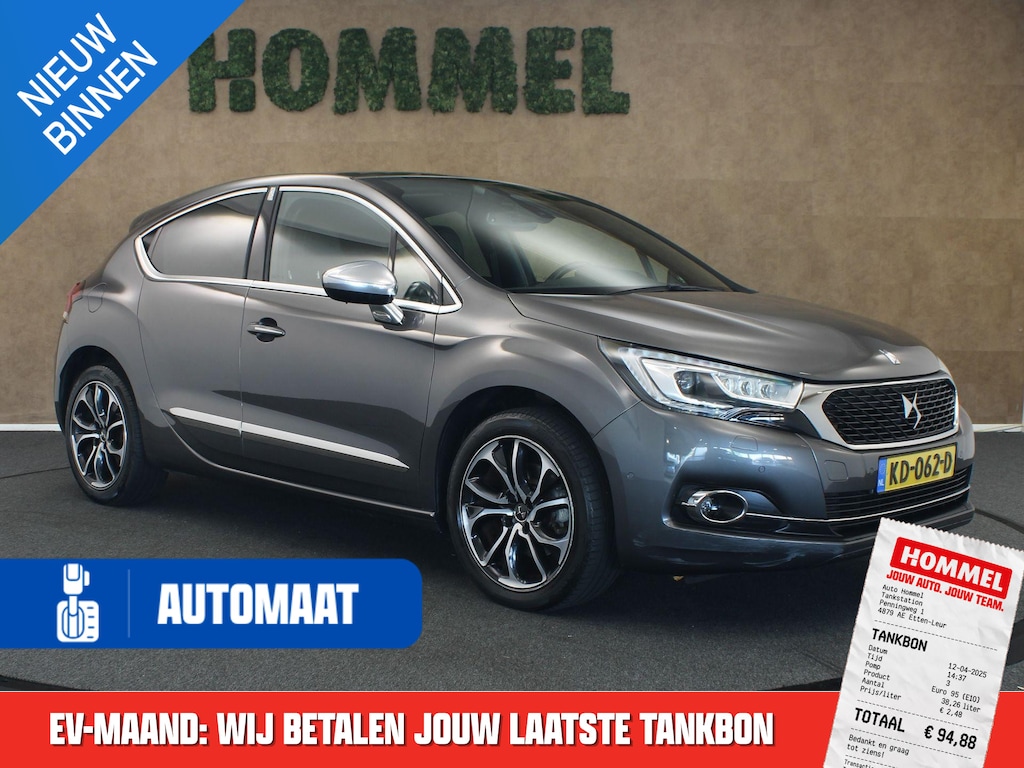Citroën DS4 1.6 THP So Chic - ORIGINEEL NEDERLANDSE AUTO - TREKHAAK 1650KG GEREMD TREKGEWICHT - ACHTERUITRIJ CAMERA - STOELVERWARMING - PARKEERSENSOREN VOOR & ACHTER -DODEHOEK DETECTIE
