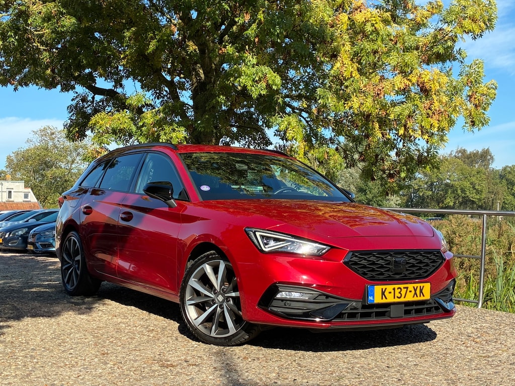 SEAT Leon Sportstourer 1.5 eTSI FR Launch Edition | Automaat + Cruise + Clima nu € 13.975,-!!!