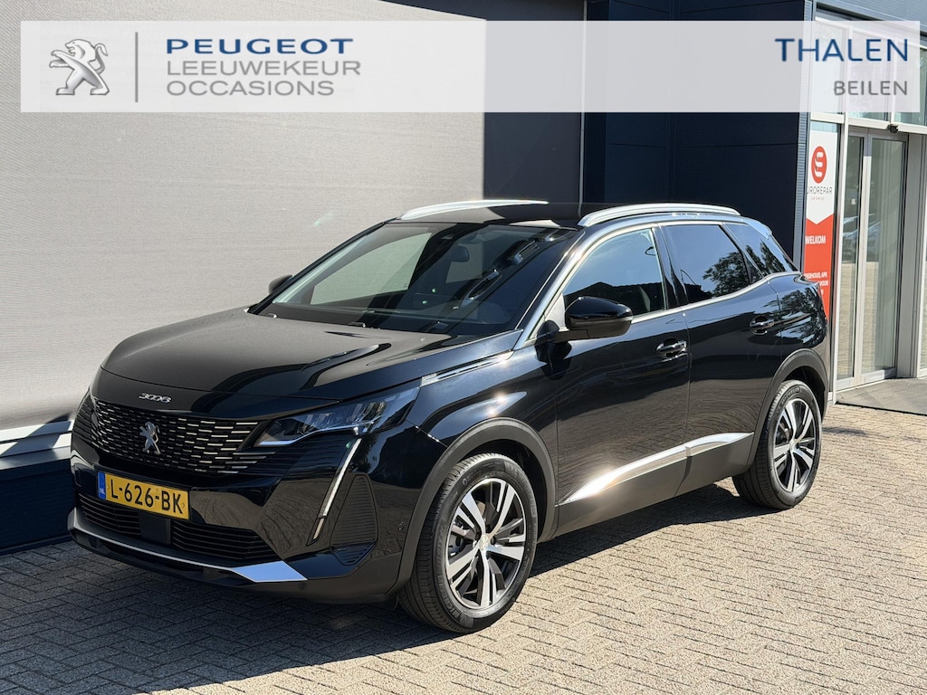 Peugeot 3008 1.2 Turbo 130PK Allure Pack | Trekhaak 1400KG | Navigatie | Dodehoek bewaking | Cruise control Adaptief | Electrische kofferklep | LED Verlichting | DAB | Parkeersensoren