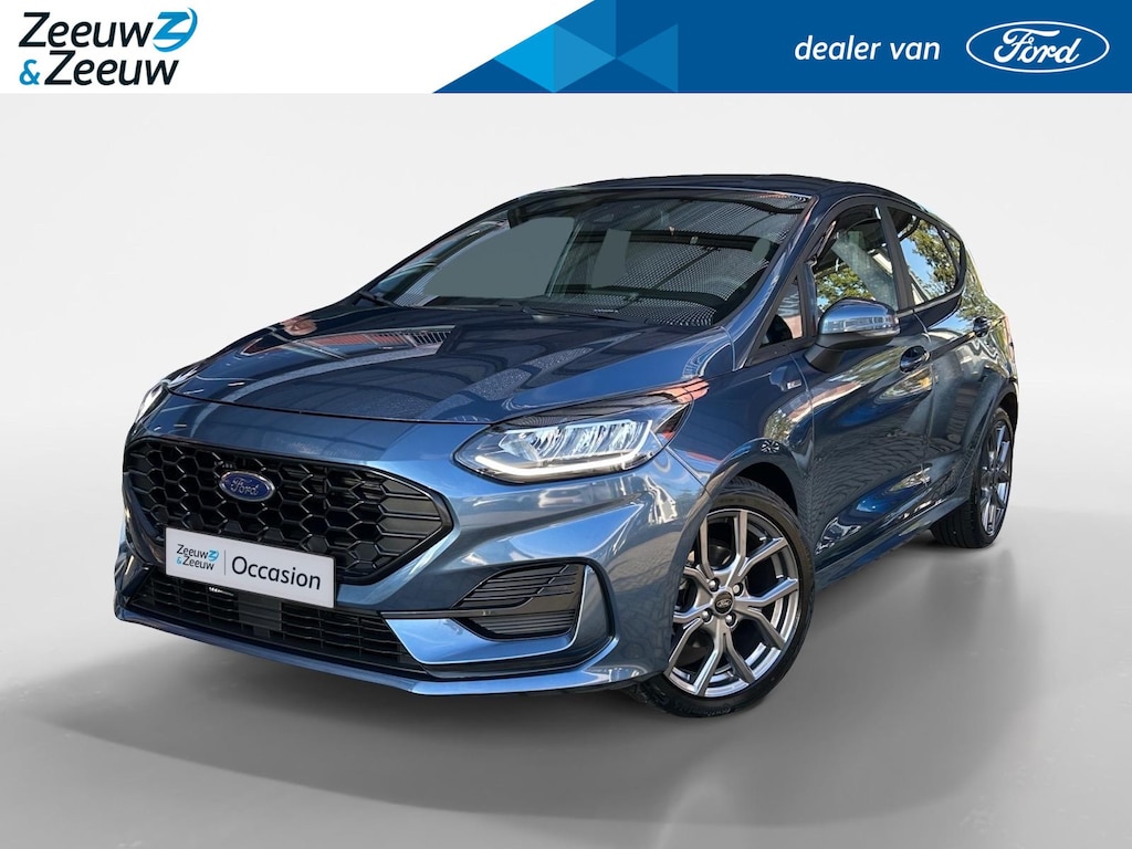 Ford Fiesta 1.0 EcoBoost Hybrid ST-Line |Stuur/Stoel/Vooruit verwarming | Apple Carplay/Android Auto | LED Koplampen | keyless start |