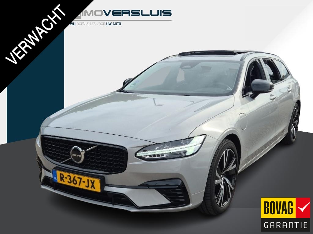 Volvo V90 2.0 T6 Plug-in hybrid AWD Plus Bright Schuifdak | Leder | Memory | 100% Onderhouden | 12 mnd BOVAG garantie |  Whatsapp 06-53188999