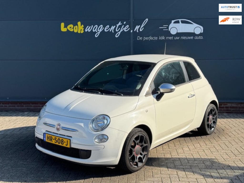 Fiat 500 1.2 Sport *sportinterieur *16" *recente beurt juli
