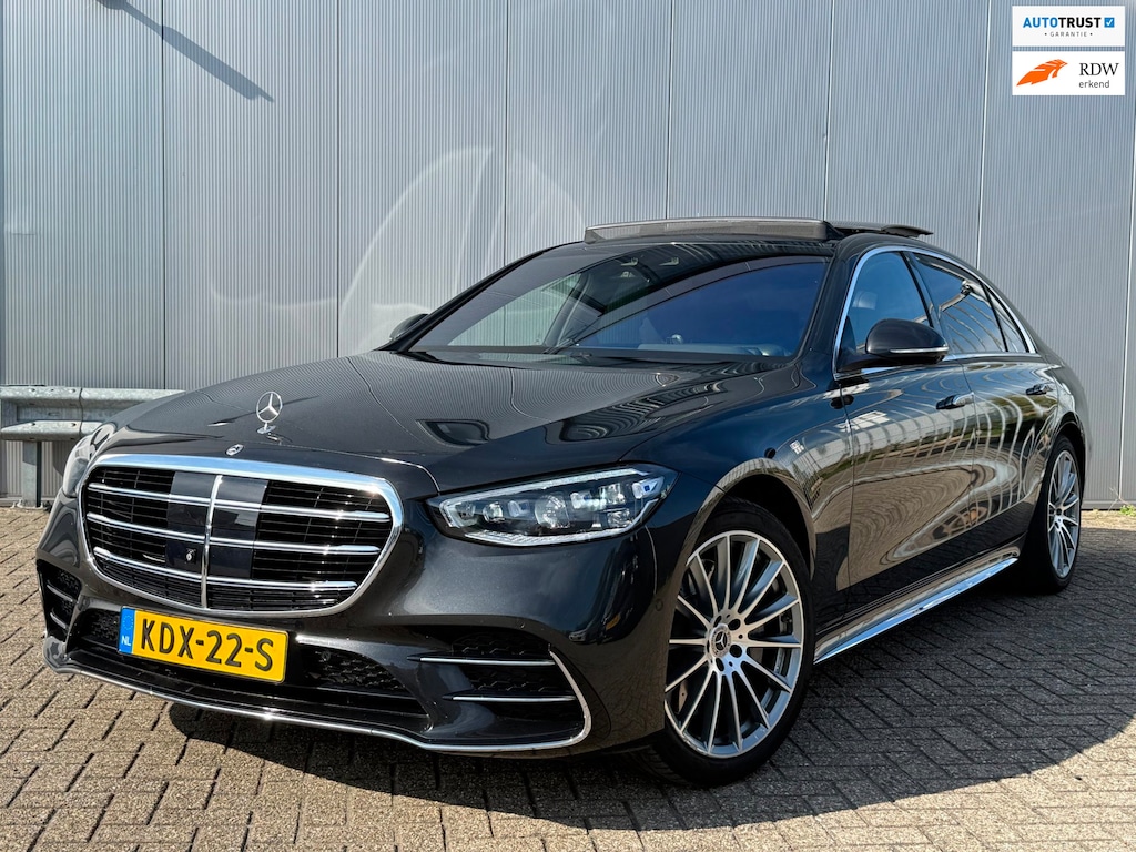 Mercedes-Benz S-klasse 580 e 4MATIC Lang AMG Line | Panoramadak | Luchtvering | Massagestoelen | Head-Up | BOMVOL!!