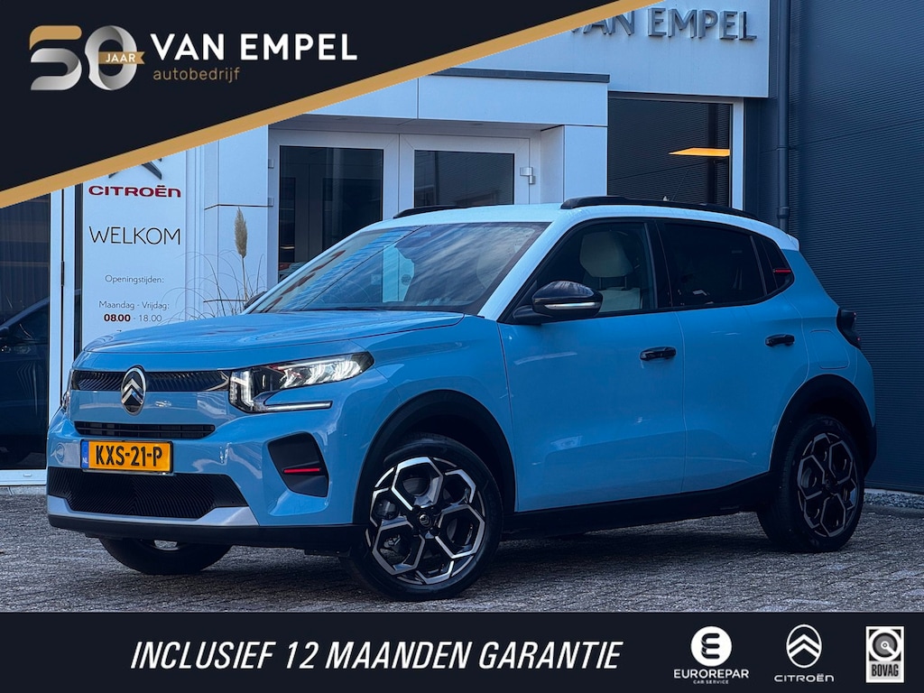 Citroën E-C3 Max 113pk 44 kWh | 3-Fase | Camera | Navigatie | Climate control | Draadloze Carplay / Android Auto |