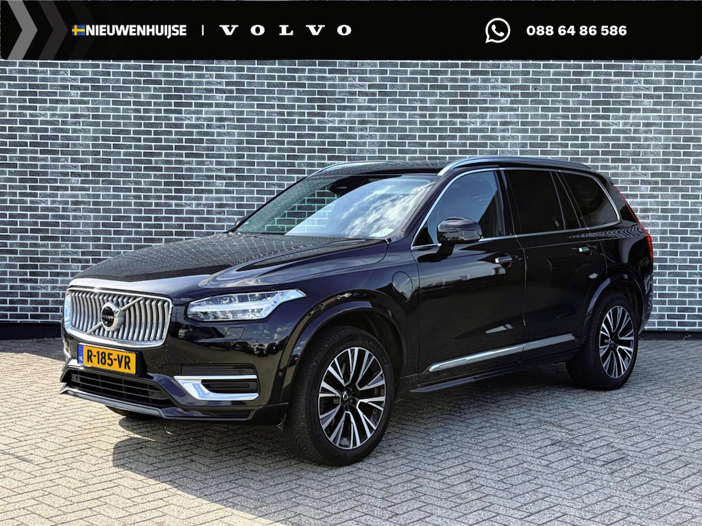 Volvo XC90 2.0 T8 Recharge AWD Ultimate Bright | Long Range | Trekhaak | Luchtvering | Head-up Display | Panoramadak | Harman Kardon Audio | 360 Graden Camera | Keyless Entry | Elektrische Achterklep | Elektrisch Verstelbare Voorstoelen | Stoelverwarming voor en achter | Cruise Control Adaptief | BLIS | Google Navigatie | Apple Carplay | Android Auto