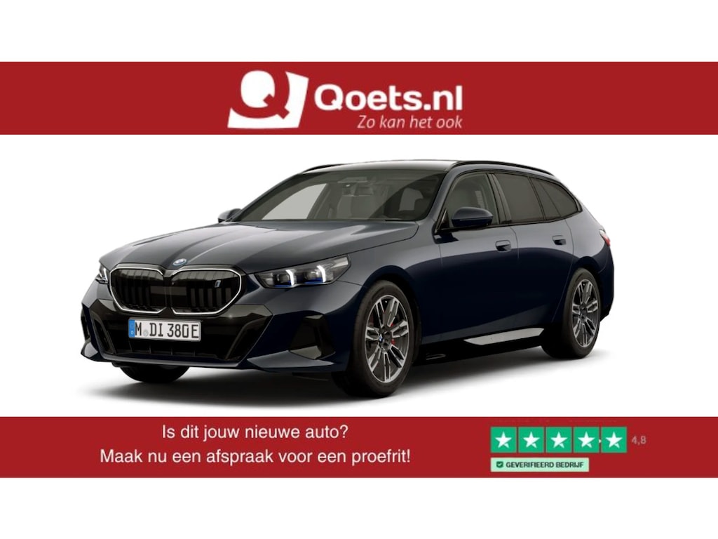 BMW i5 Touring eDrive40 M Sport Pro - Trekhaak - Panoramadak - Driving/Parking Assistant Professional- B&W - Head up - Stoelventilatie - Stoelverwarming voor/achter - Comfort Access -
