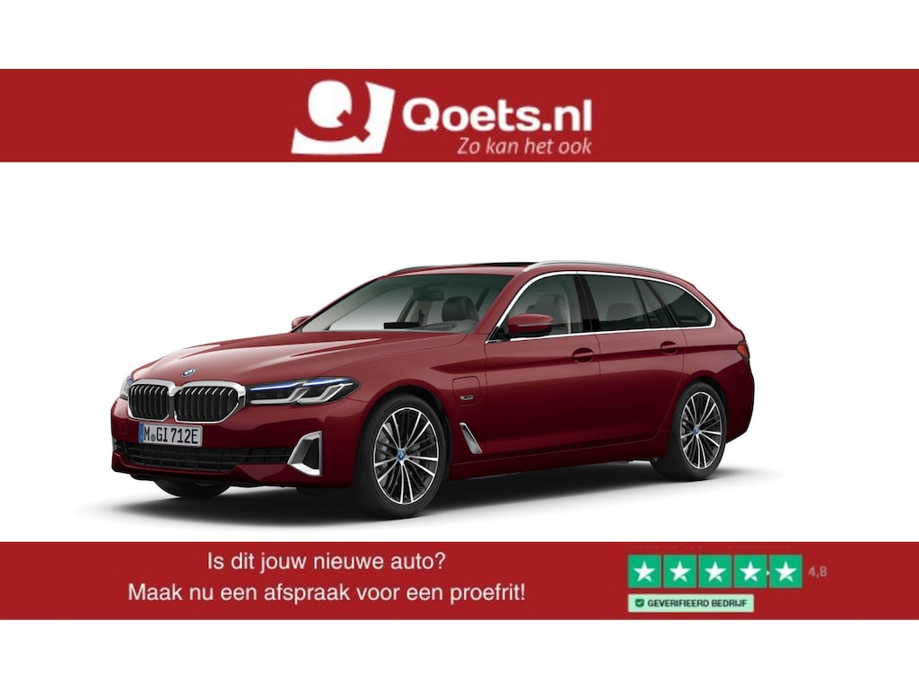BMW 5-Serie Touring 530e Luxury Line - Trekhaak - Panoramadak - Head up - Comfort Access - Getinte Ruiten - Parking/Driving Assistant - Hifi - Elektrisch verwarmde voorstoelen - Sportstoelen - M Sportstuurwiel -