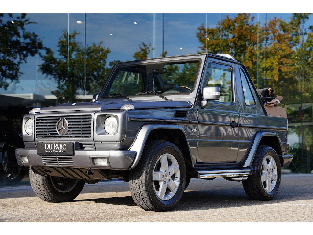 Mercedes-Benz G-klasse 500 V 8 Cabriolet Beige Dak