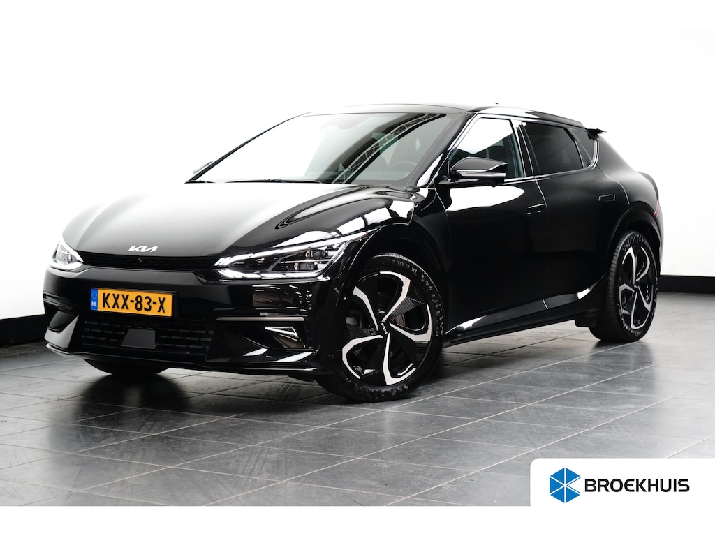 Kia EV6 Plus AWD 77.4 kWh | Schuif-/hefdak elektrisch (Glas) | Automaat | Trekhaak 1.600 kg | Stoelverwarming/ventilatie voor | Adaptieve Cruise Control | Android Auto | Apple Carplay |