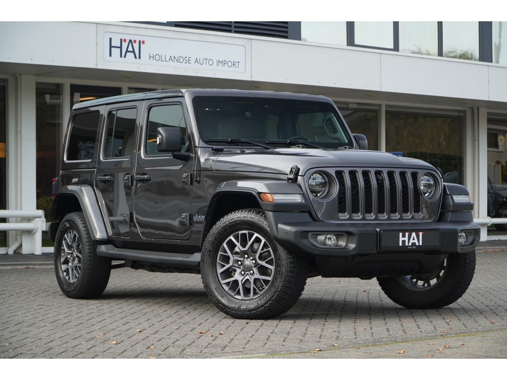 Jeep Wrangler Unlimited 4xe 380 80th Anniversary I Hardtop I ACC I Trekhaak