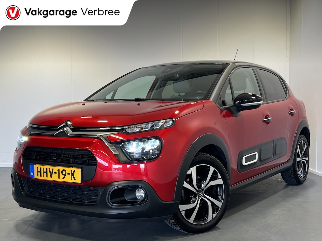 Citroën C3 1.2 PureTech Shine | Android/Apple Carplay/Navigatie | LM Velgen 17" | Voorstoelen Verwarmd | PDC Achter + Camera | Cruise Control | Airco |