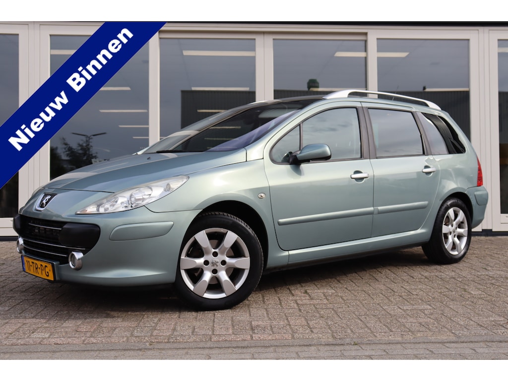 Peugeot 307 SW 2.0-16V Pack, Automaat, Climate, Cruise, Trekhaak, Prijs Is Rijklaar Inclusief Nieuwe APK