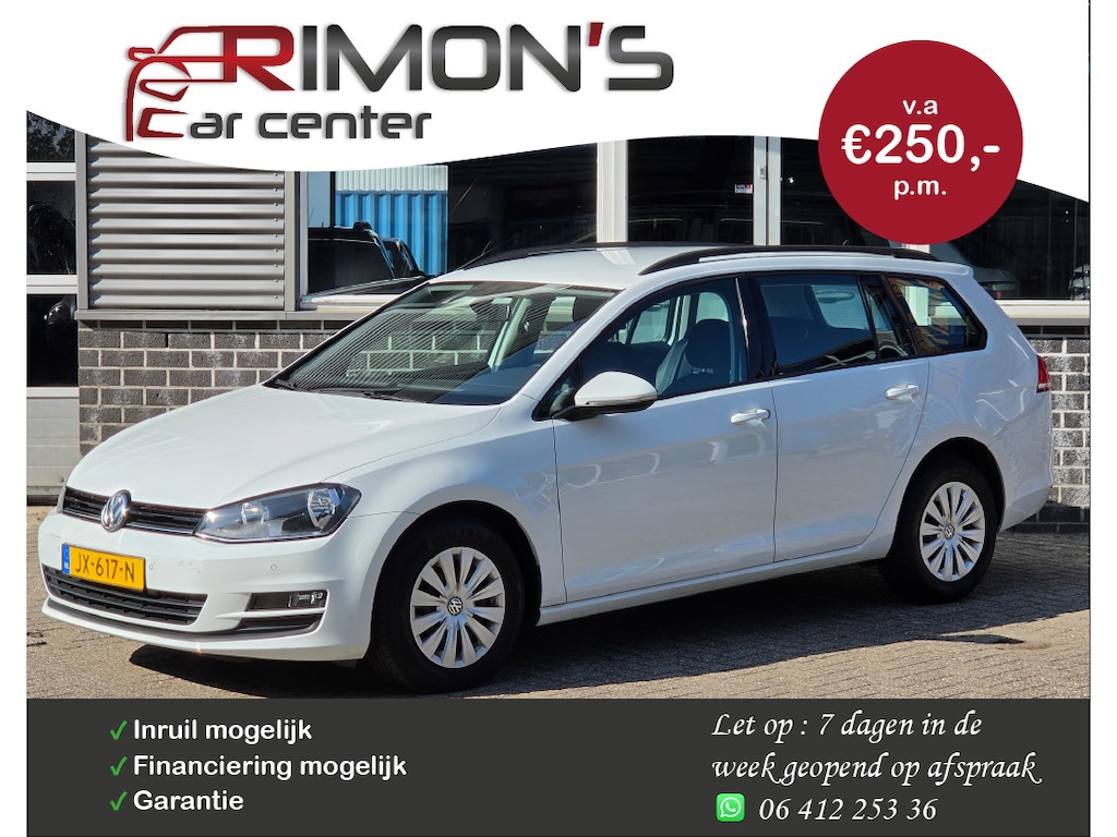 Volkswagen Golf Variant 1.6 TDI Automaat Dealer Onderhouden Nap