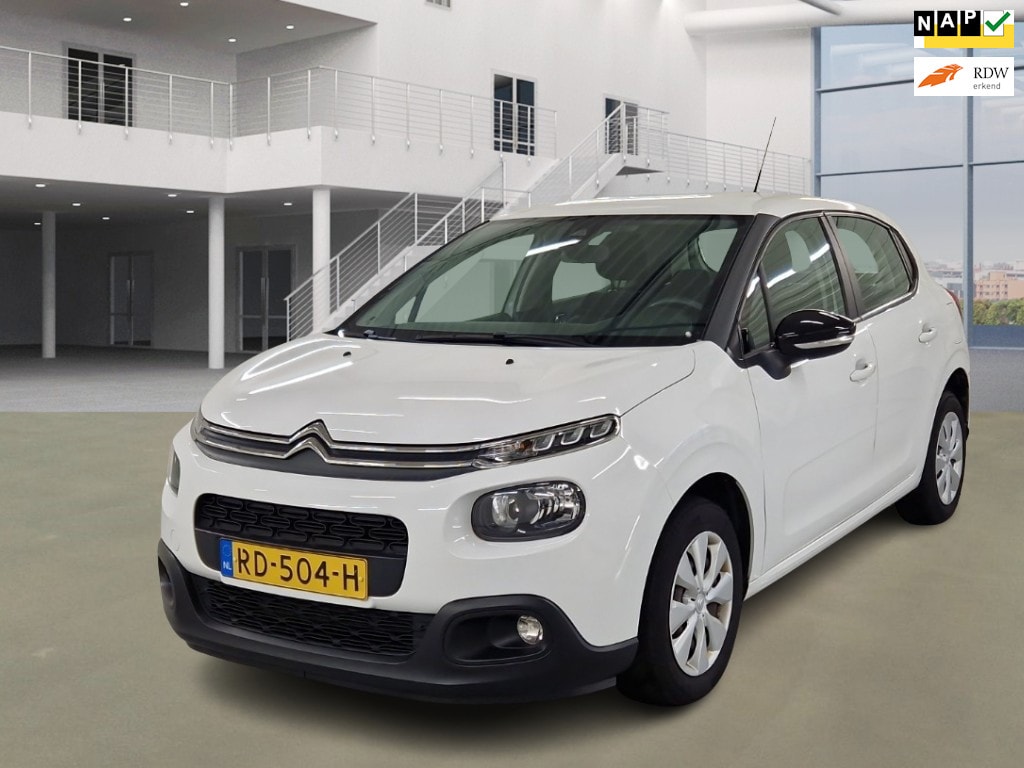 Citroën C3 1.6 BlueHDi Feel|1STE EIG|NAVI|CARPLAY|PSENSOR|CRUISE|AIRCO|ORIGINEEL NL|LAGE KM MET NAP|2XSLEUTELS|BOEKJES|DEALERONDER