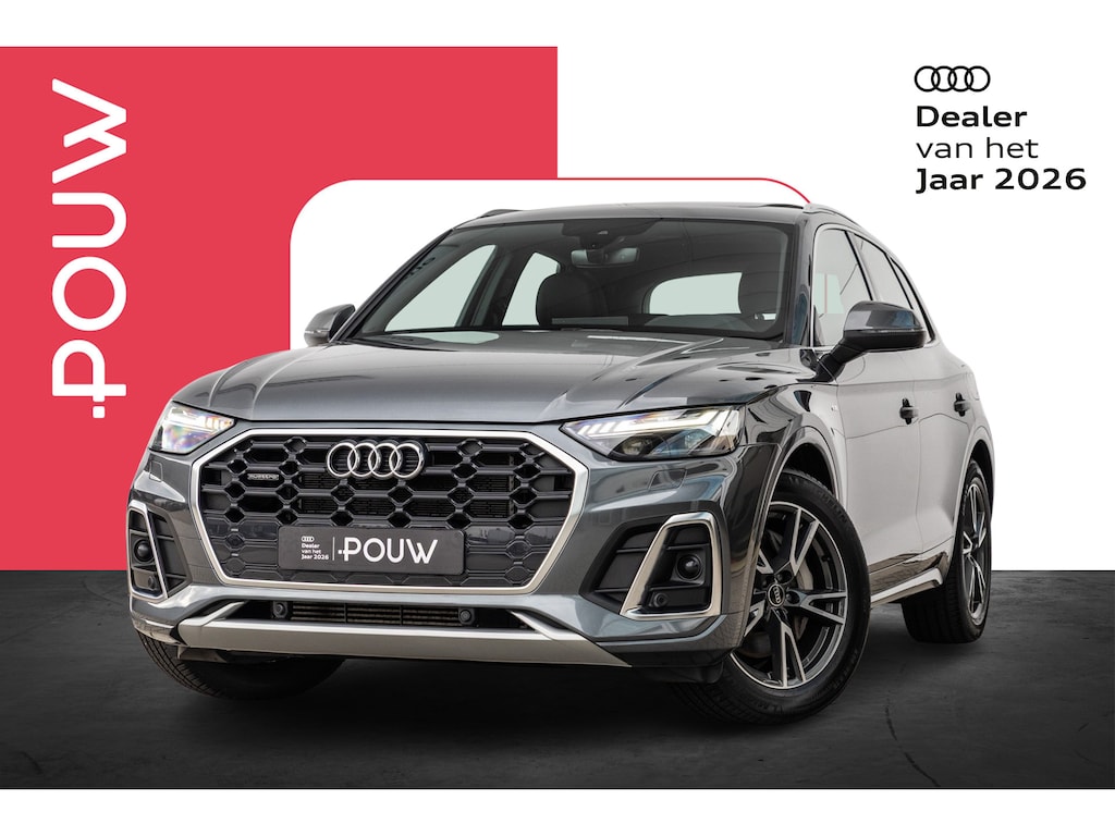 Audi Q5 50 TFSIe 299pk S edition | Luchtvering | Trekhaak | Panoramadak | Stoelverwarming | Achteruitrijcamera