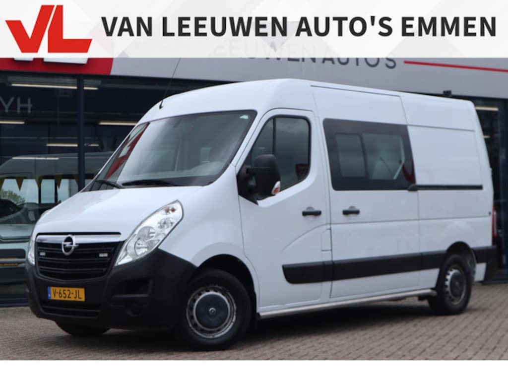 Opel Movano 2.3 CDTI BiTurbo L3H2 | Dubbel Cabine | Dubbele schuifdeur | Cruise | Sensoren | APK 07-10-2027