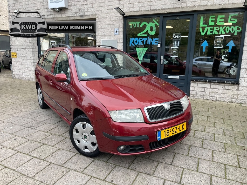 Skoda Fabia Combi 1.4-16V Airco Trekhaak Nieuwe Apk