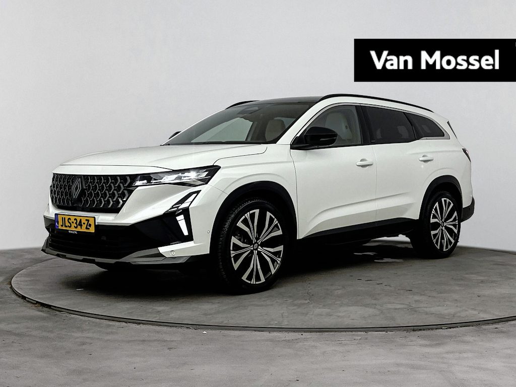 Renault Espace E-Tech full hybrid 200Pk Iconic 7persoons | Climate Control | Adaptive Cruise Control | Meesturende Achteras | Google Maps Navigatie | Voorruit, Stuur En Stoelverwarming | Glazen Panoramdak| Harman Kardon Geluidsinstallatie | Camera Rondom | Parkeersensoren Voor En Achter | Lederen Bekleding |