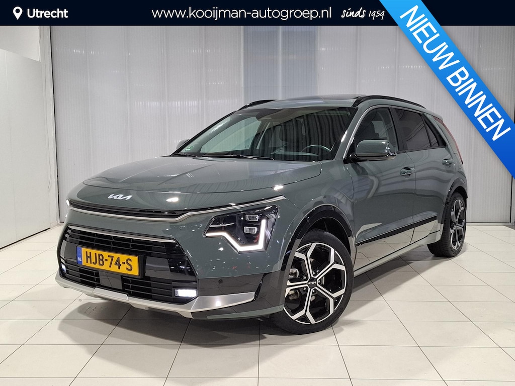 Kia Niro Hybrid 1.6 GDi ExecutiveLine Trekhaak, Stoel en Stuur verwarming, Schuif kantel dak, elektrisch verstelbare bestuurdersstoel met geheugen, Apple Carplay/Android Auto.