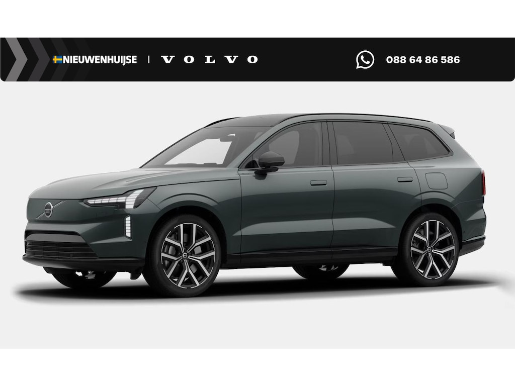 Volvo EX90 Twin Motor Ultra Executive Edition 7p. 106 kWh | 800 V | Bowers & Wilkins | Soft Close Deuren | Luchtvering | 22" | Elektrochromatisch panoramadak | Massage | HD Pixel Led | Gelamineerd Glas | Head-up Dislpay | Elektrisch verstelbare stuurkolom |