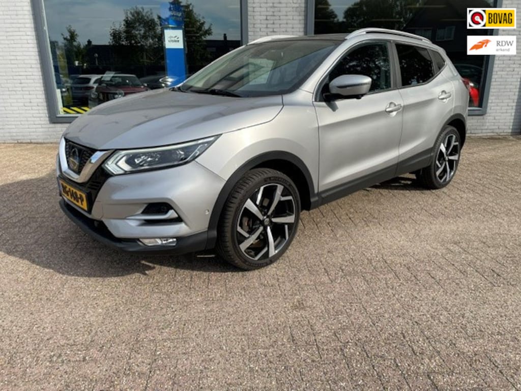 Nissan Qashqai 1.2 Tekna + | Pano dak | Half leer | 360 Camera