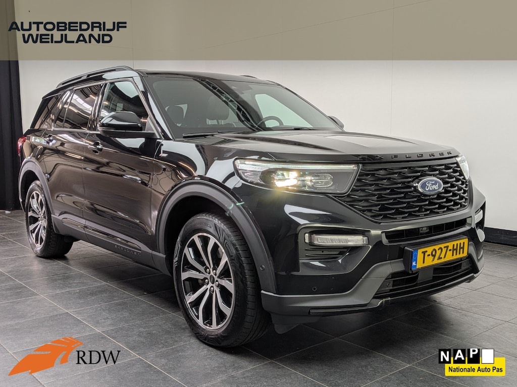 Ford Explorer 3.0 V6 EcoBoost PHEV 457PK ST-Line NIEUWSTAAT I ST-line I Winterpakket I BTW-auto I 360 Camera I Carplay I Navi I Pano I