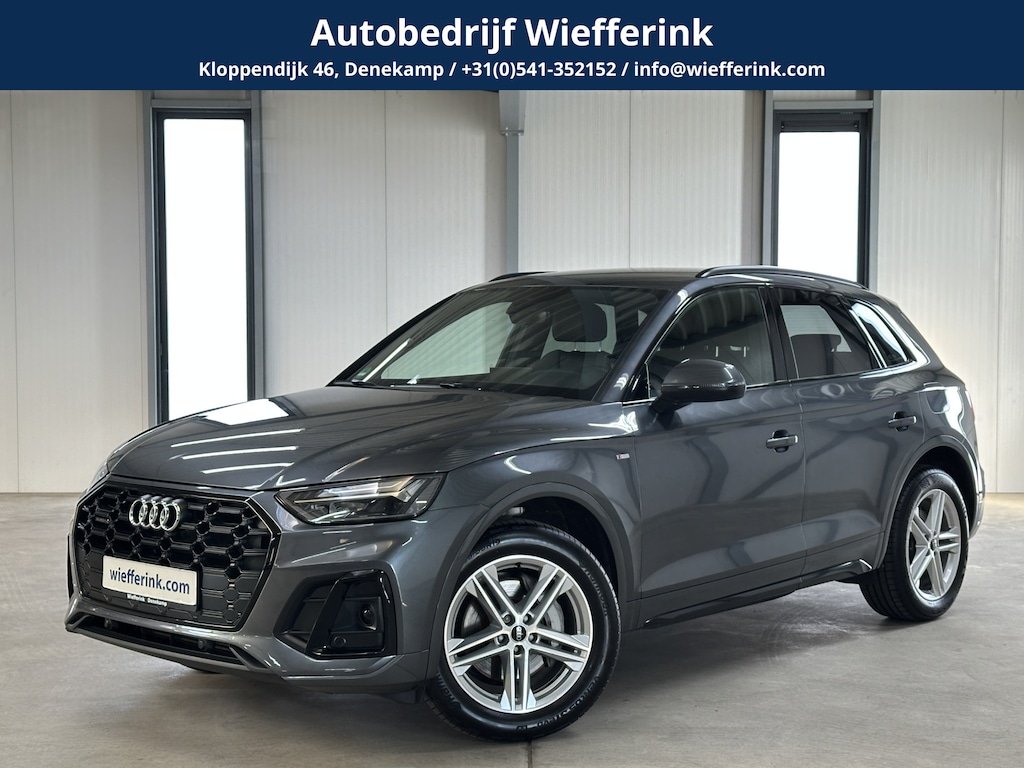 Audi Q5 50 TFSI e S edition 299pk | Elek. Trekhaak | Stoelverwarming | ACC | Tour-pack