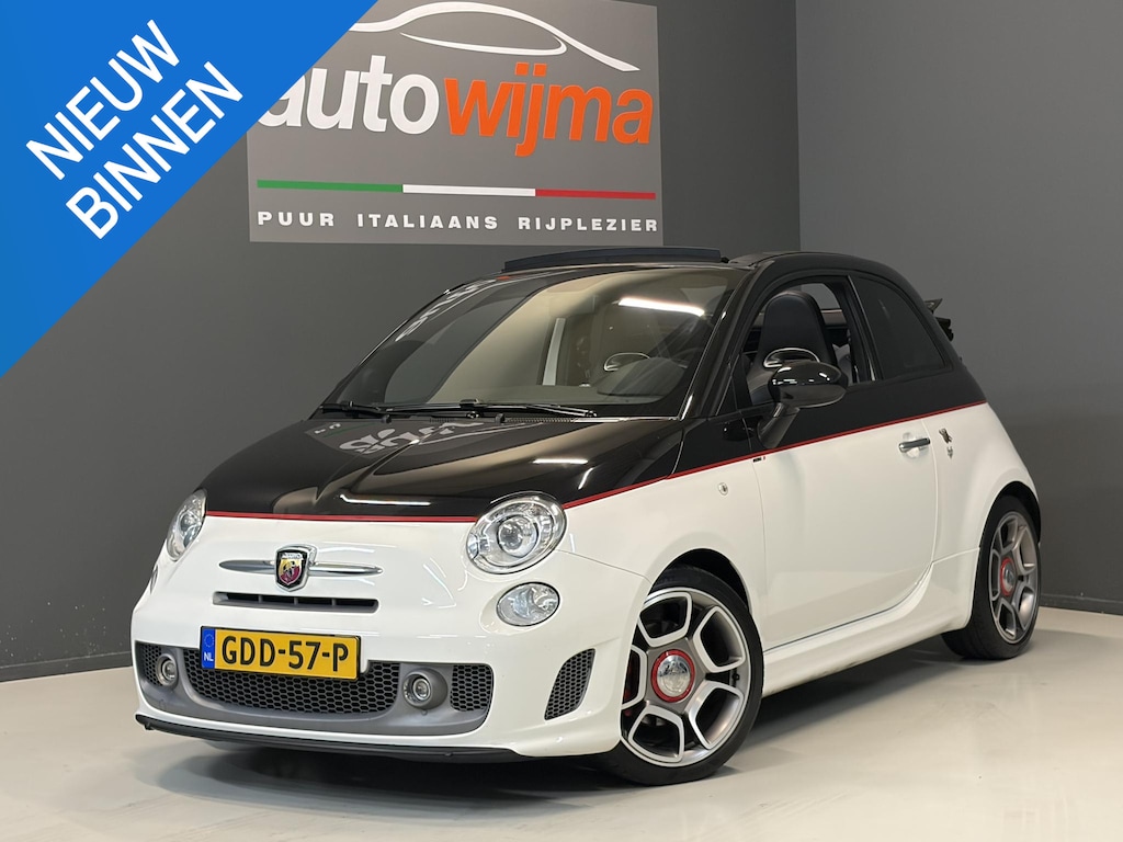 Fiat 500C 1.4 T-Jet Abarth 160pk 595 Turismo Xenon, Interscope HiFi