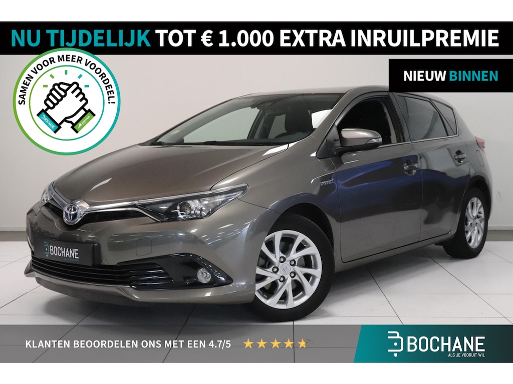 Toyota Auris 1.8 Hybrid Dynamic | Camera | Navigatie | Cruise control | Lichtmetaal | Trekhaak | Key-Less |
